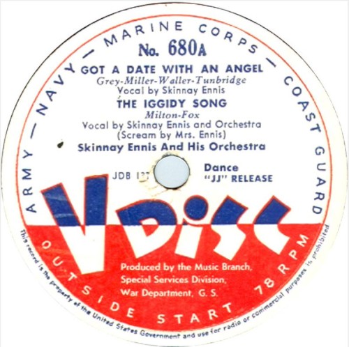 Got a Date With an Angel / The Iggidy Song / I’ve Never Forgotten / Gee, I’m Glad to Be the One That I Am