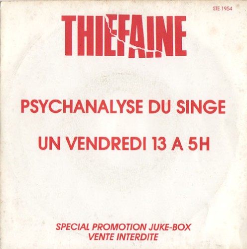 Psychanalyse du singe / Un vendredi 13 à 5h