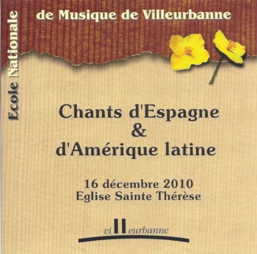 Chants d'Espagne et d'Amérique Latine