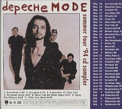 Summer Tour ’94 CD Sampler