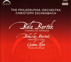 Martinu, Gideon Klein, Bartók - Symphonic Works