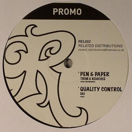 Pen & Paper / Quality Control