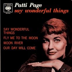 Say Wonderful Things