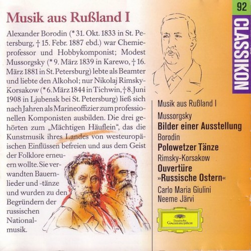 Musik aus Rußland I: Bilder einer Ausstellung / Polowetzer Tänze / Ouvertüre 'Russische Ostern'