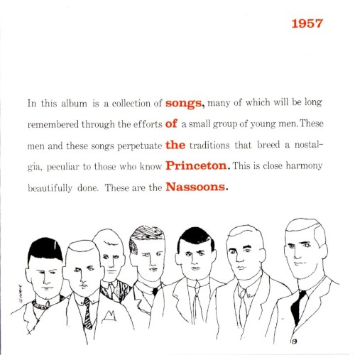 Songs of the Princeton Nassoons 1957