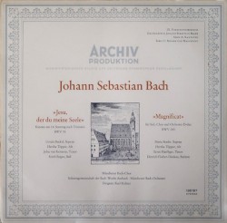 "Jesu, Der Du Meiner Seele" Kantate Am 14. Sonntag Nach Trinitatis, BWV 78. "Magnificat" Für Soli, Chor Und Orchester D-dur, BWV 243