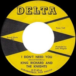 I Don't Need You / How About Now