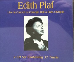Live in Concert at Carnegie Hall & Paris Olympia