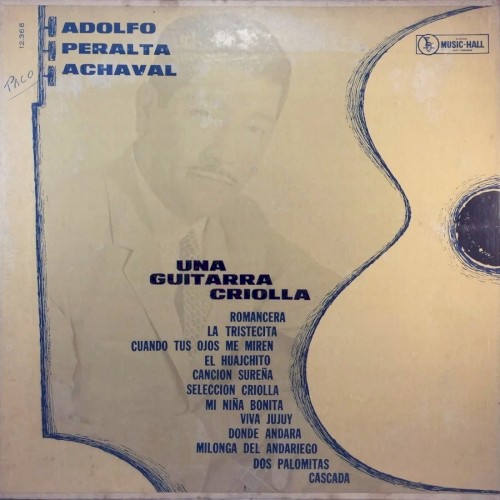 Una guitarra criolla