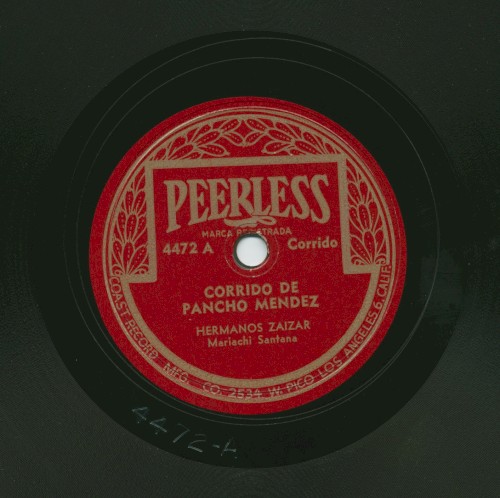 Corrido de Pancho Méndez / Paloma herida
