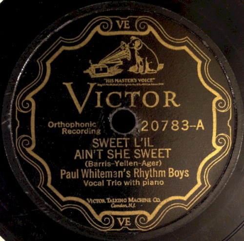 Sweet L’il / Ain’t She Sweet / Mississippi Mud / I Left My Sugar Standing in the Rain