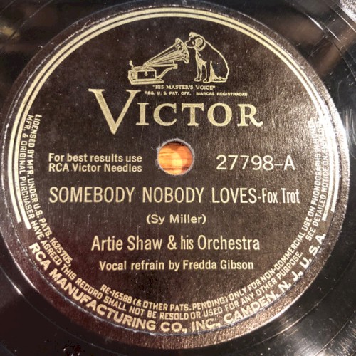 Somebody Nobody Loves / Hindustan