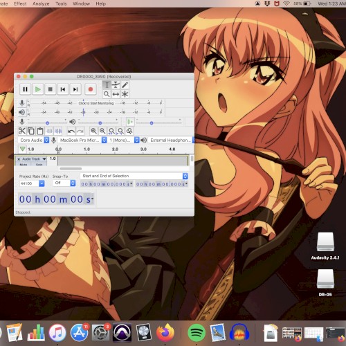 Bedroom With a Fan on Low, Recorded From a Macbook Pro's Built in Microphone, 1:20 AM