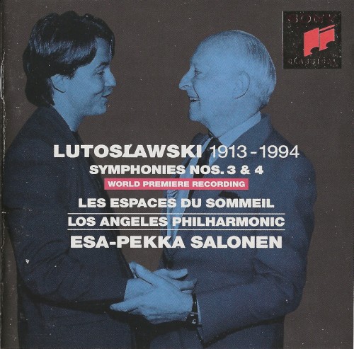 Symphonies nos. 3 & 4 / Les Espaces du sommeil