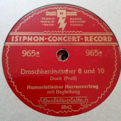 Droschkenkutscher 8 und 10 / Zwei ruhige Maurer