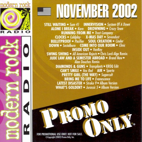 Modern Rock: November 2002
