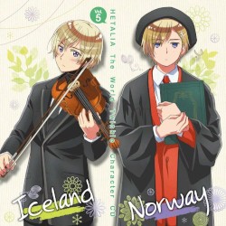 アニメ「 ヘタリア The World Twinkle 」 キャラクターCD Vol.5 ノルウェー／アイスランド