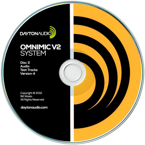Dayton Audio Omnimic System V2: Audio Test Tracks Version 4