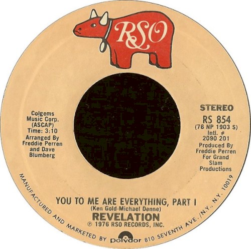 You To Me Are Everything