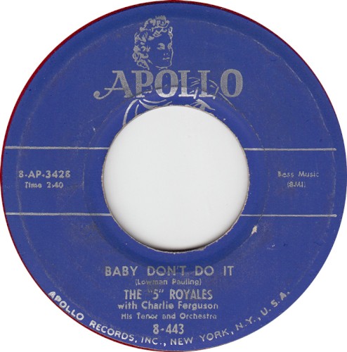 Baby Don’t Do It / Take All of Me