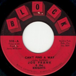 Can't Find A Way / Won't You Come On Home