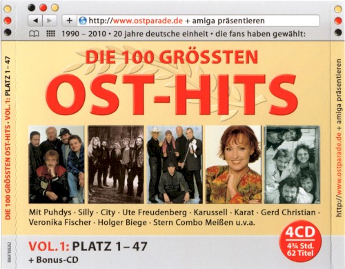 Die 100 grössten Ost-Hits Vol. 1: Platz 1-47
