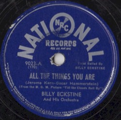 All the Things You Are / Don't Take Your Love From Me