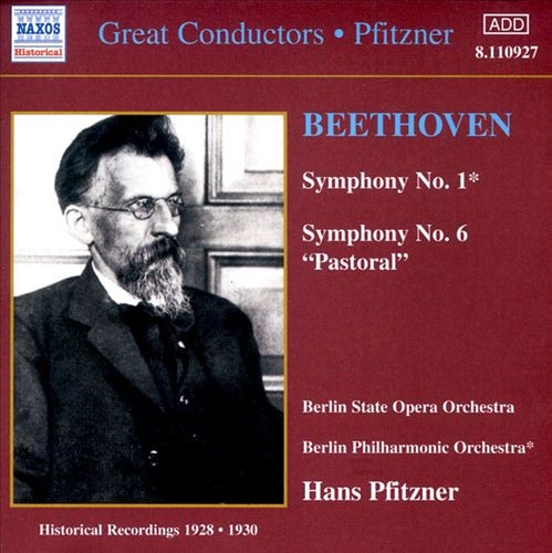 Symphony no. 1 / Symphony no. 6 "Pastoral"