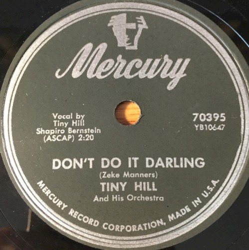 Don't Do It Darling / On the Uppermost Branch