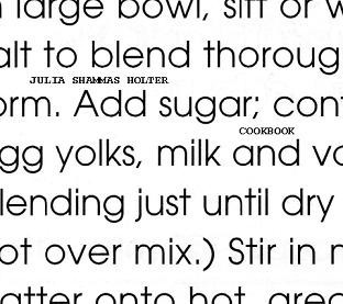 Cookbook