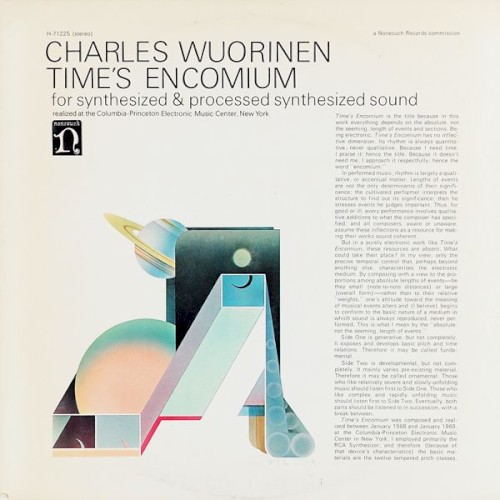 Time’s Encomium