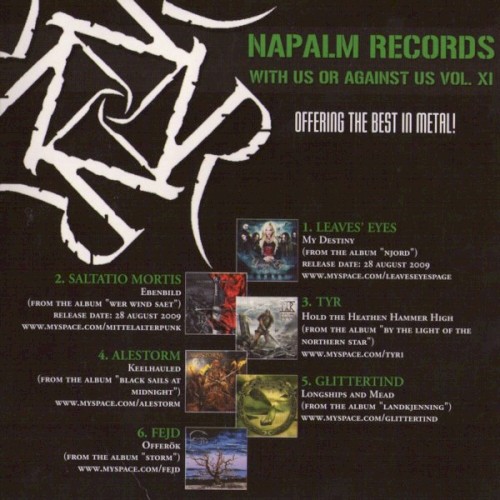 Napalm Records: With Us or Against Us, Volume XI
