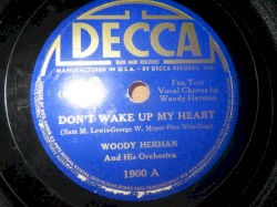 Don't Wake Up My Heart / Lullaby in Rhythm