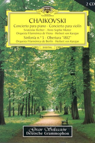 Concierto para piano / Concierto para violín / Sinfonía n.º 5 / Obertura “1812”