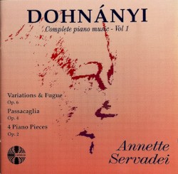 Complete Piano Music - Vol. 1