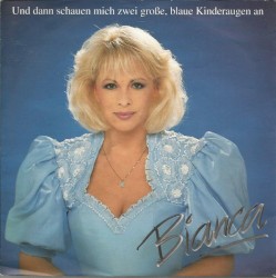 Und dann schauen mich zwei große, blaue Kinderaugen an