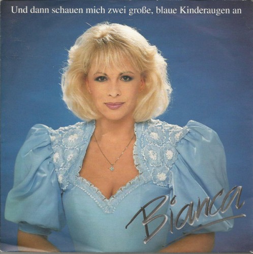 Und dann schauen mich zwei große, blaue Kinderaugen an