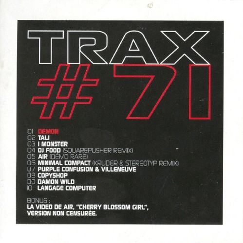 Trax, Volume 71
