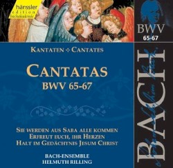 Edition Bachakademie, Volume 21: Cantatas BWV 65-67