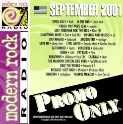 Promo Only: Modern Rock Radio, September 2001