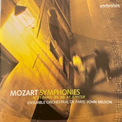 Symphonies nos. 31 "Paris", 39, 40 & 41 "Jupiter"