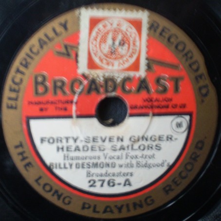 Forty-Seven Ginger-Headed Sailors / Chilly Pom-Pom-Pee