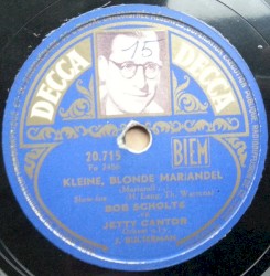 Kleine, blonde Mariandel / Op een avond in mei