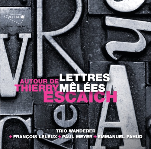 Lettres mêlées autour de Thierry Escaich
