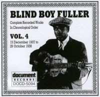 Complete Recorded Works in Chronological Order, Volume 4: 15 December 1937 to 29 October 1938
