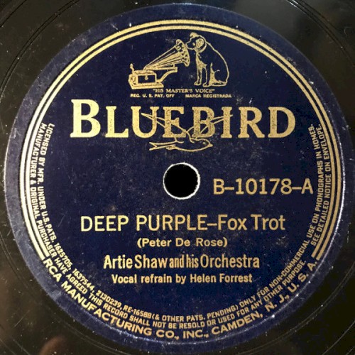 Deep Purple / Pastel Blue