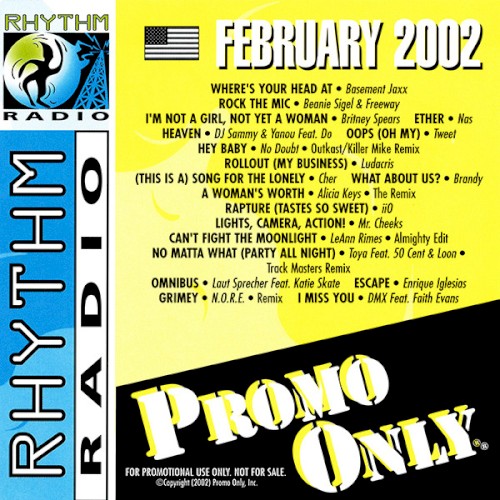 Promo Only Rhythm Radio February 2002