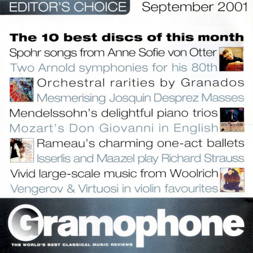 Editor’s Choice: September 2001