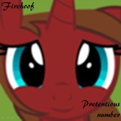 Pretentious number