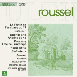 Le Festin de l'araignée, op. 17 / Suite in F / Bacchus and Ariadne, op. 43 / Pour une fête de printemps / Petite Suite / Sinfonietta / Aeneas